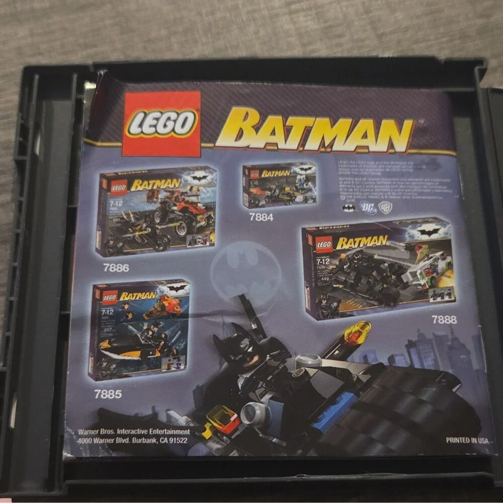 Nintendo DS 4-Game Lot: LEGO Batman (CIB), Lego Star Wars II, Tak, Guitar Hero!